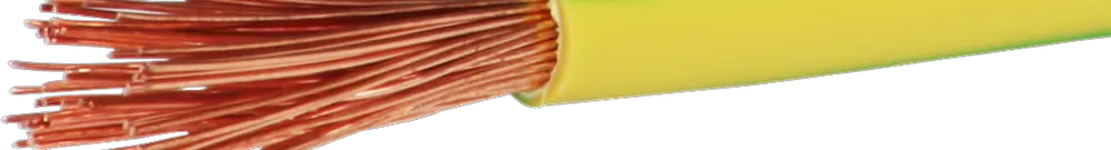 Toron T 10mm² vt-jn Rouleau à 100m H07V-K Eca 
