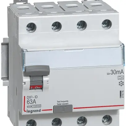 Disgiuntore monoblocco Legrand 4P 40A 30mA tipo A 