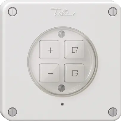 Stazione secondaria 1K/4T per dimmer scena NEVO Wiser N.CO bianco 