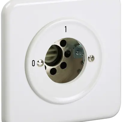 Interrupteur ENC s.cylindre SDUE 2P, IP20, 0-1, ret.9, blanc 