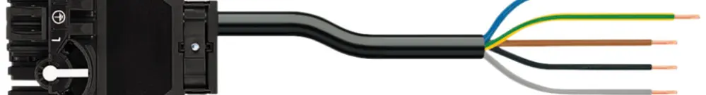 Cavo di raccordo WINSTA MIDI 5×2.5mm² 2m cod.A distributore+fase/libera bi 