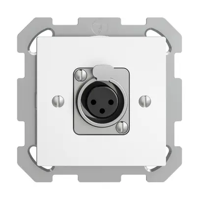 Kit de montage ENC EDIZIOdue boîte XLR blanc 