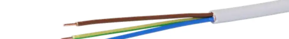 Installationskabel TT 3×1,5mm² LNPE grau Eca, Spule à 500m 