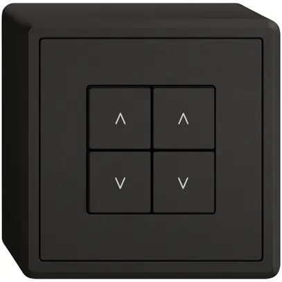 Interruttore tapparelle AP EDIZIO.liv Wiser SNAPFIX® 2 canali 4 tasti WLAN ne 