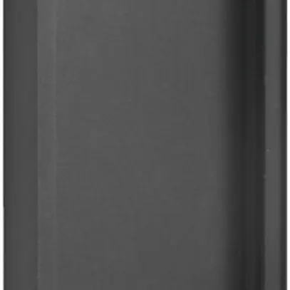Scatola AP per citofono Hager elcom.one 398×92×28.5mm alluminio nero 