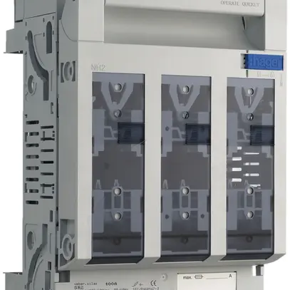 Sezionatore HPC weber.silas DIN2 690VAC 400A montaggio cavaliere p.70mm alto/ba. 