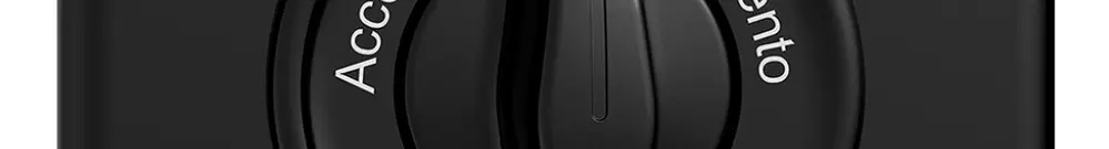 Kit frontale Acceso->I<-Spento STANDARDdue 90×90mm nero 