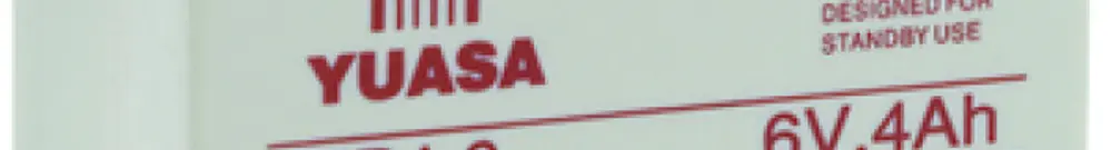 Accu Yuasa NP 4-6 6VDC 4 AH 