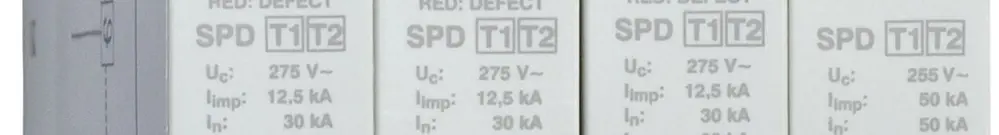 Protection surtension SPD 1+2 TN-S,TT-réseau 160A 