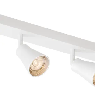 Decken-/Wandleuchte SLV AVO QUAD CW GU10 4×50W 560×95×115mm weiss 
