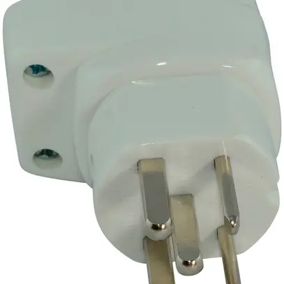 Spina mobile Warob T25L entrata verticale bianco 