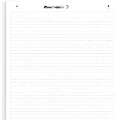 Étiquette p.marqueur d'appareil WM LaserMark MT300 auto-adhésive 15.2×6mm blanc 
