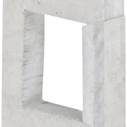 Pièce d'adaptation tehalit FWK 30 L6819 fibre minérale 