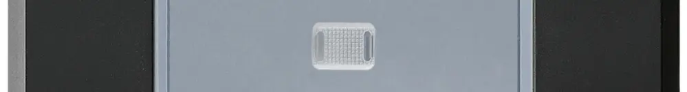 Contatto pulsante INC robusto IP55 nero illuminato 