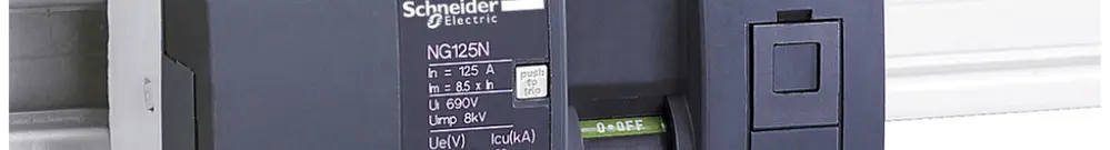 Avviatore Schneider Electric NG125N 3P+N 80A C 25KA 