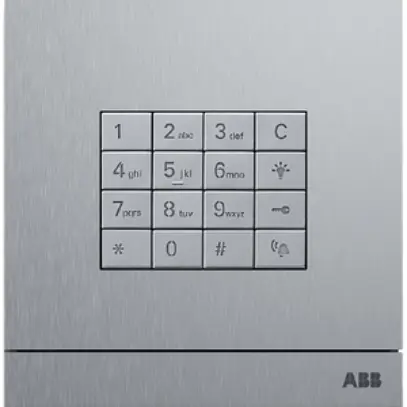 Station extérieure ABB-Welcome module clavier, acier fin 