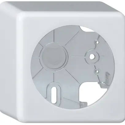 Kit di montaggio AP origin 1×1 orizzontale e verticale 88×88×54mm bianco 
