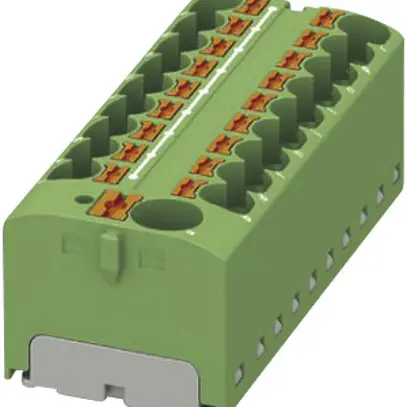 Verteilerblock PX PTFIX 10/18X4-G GN 