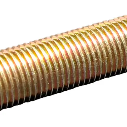 Tubo filettato Elektrogros M10×80mm acciaio zincato per elettrolisi 