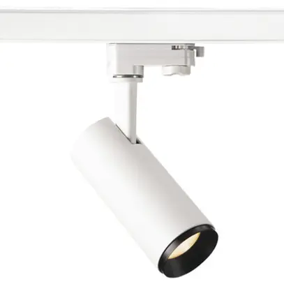 Spot LED SLV 3~ NUMINOS S PHASE 11W 985lm 2700K 36° Ø65×162mm blanc 