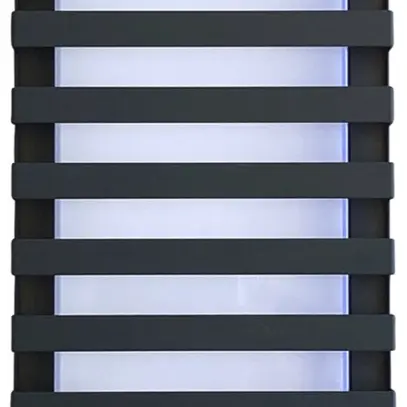 LED-Wandleuchte Z-Licht PIR LongLED L SEN 5.5W 500lm 3000K IP65 260×120mm anthr. 