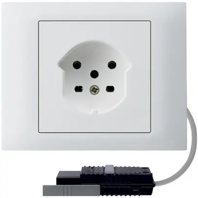 Presa INS HA kallysto tipo 15 con morsetti a innesto G2704 RK bianco 
