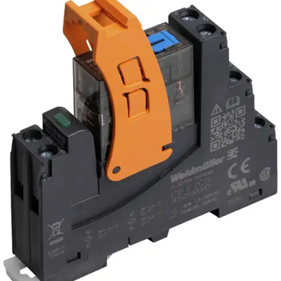 Relais WM CRIKIT S L/D/PB 2CO 8A AgNi 19.2…36VDC LED Schraubanschluss RT II 