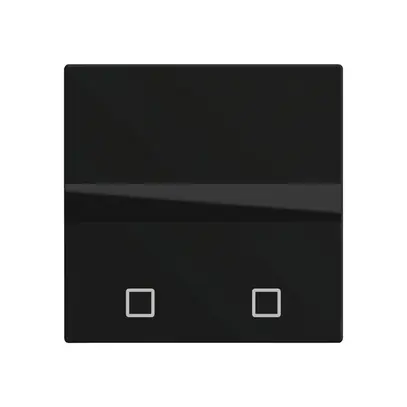 Détecteur de mouvement KNX INC MDT SCN-BWM60T16.02 3-can 180° temp noir mat 