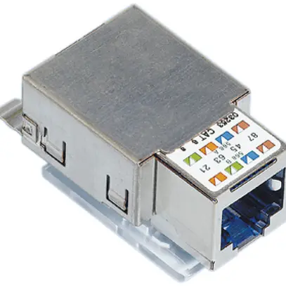 Module de raccordement RJ45s cat.6 Real10/s AWG26…22 