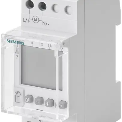Interrupteur horaire hebdo.AMD Siemens SENTRON PROFI, 24VUC 1 canal 16A 2UM 