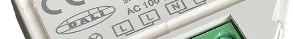 Variateur DALI Elektrogros 100…240V contact poussoir universel & LED Retrofit bc 