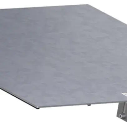 Deckel tehalit BKG Oberteil mit Leitungsauslass für Bodenkanal 500×500×3mm 