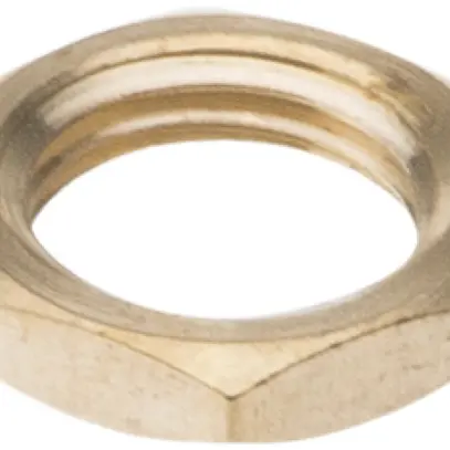 Dado di fissaggio esag.M10×1 chiave13 ottone 