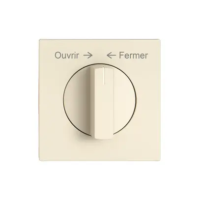 Montageset EDIZIO.liv SNAPFIX® f.Schwenktaster m.Griff Ouvrir → ← Fermer cr 