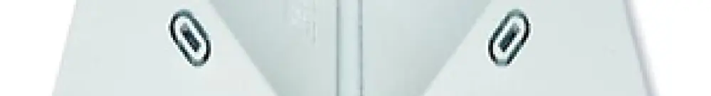 Adaptateur d'angle/plafonnier pour Busch-Wächter MasterLINE blanc 