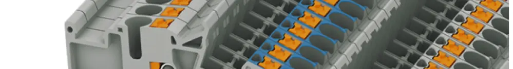 Borne 0.14…4mm² gris connexion Push-in PTI 2.5-PE/L/N 