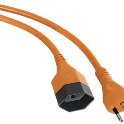Verlängerung 3×1.5mm² 10m PUR T12/T13 angespritzt orange 
