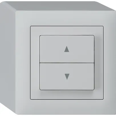 Pulsante per tapparelle AP kallysto 2 tasti di comando grigio chiaro mors.inn. 