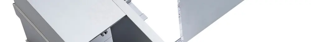 Angle intérieur ELBRO pour canal 110×60mm aluminium argent anodisé 