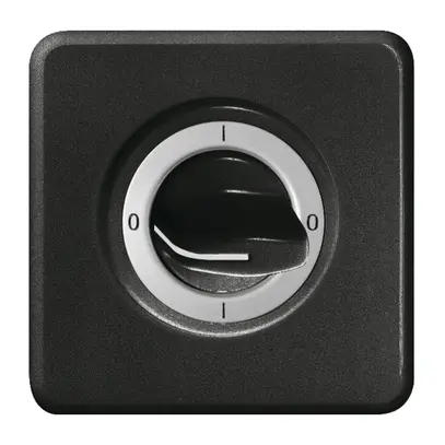 UP-Frontset FH 0-1-0-1 schwarz für Drehschalter 