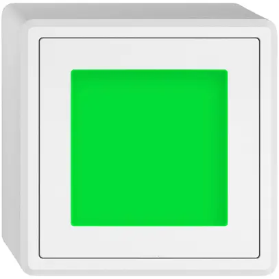 Luminaire LED AP EDIZIO.liv SNAPFIX® LED vert 230V bc 