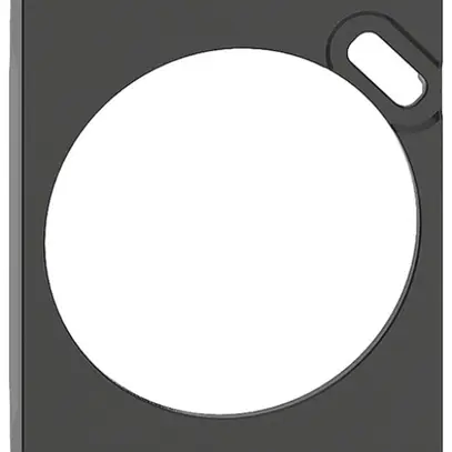 Cache Living Now 2 modules pour prise FR avec USB noir 