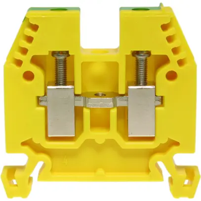 Morsetto di passaggio componibile WZ 2.5…6mm² 41A 1000V vite 2×1 DIN 35mm ve-gi 