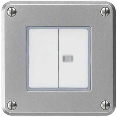 Interrupteur ENC robusto IP55 schema 3/contact à poussoir 1×lumineux al combi 