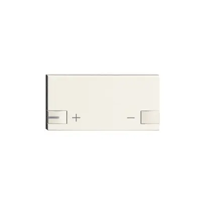 Touche 1/2, +/-, 1 LED ZEP blanc blanc 
