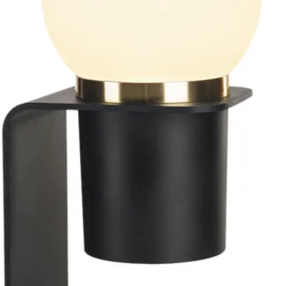 Lampe de table accu LED SLV TONILA 5V 1.6W 2700K 90lm réglable 3 niveaux noir 