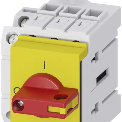 Sezionatore di carico Siemens SENTRON 3LD3 distributore 40A 3L +1Ch/1R ro/gi 