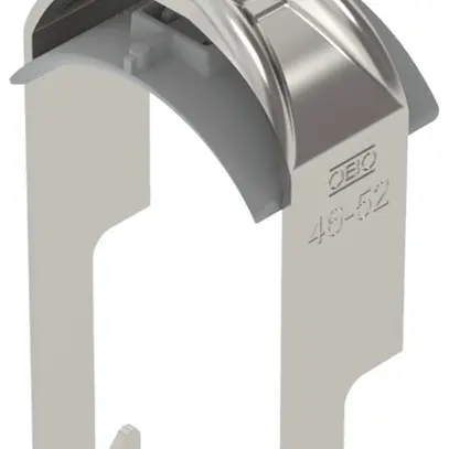 Fixation rapide BET 2056 pied à W matière synthétique 46…52mm 1×câble A2 1.4301 