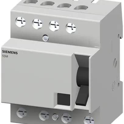 FI-Schutzschalter Siemens SENTRON 5SM3 3LN 300mA/63A TypB kurzzeitverzögert 