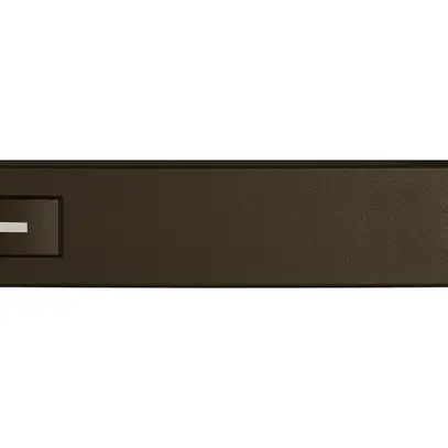 Poussoir 1/4 EDIZIO.liv SNAPFIX® p.KNX&UNI a.LED comm.à 1 touche br 